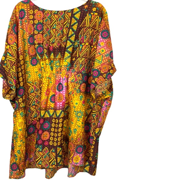 denim24/7 32W kimono gathered back NEW - Picture 3 of 3